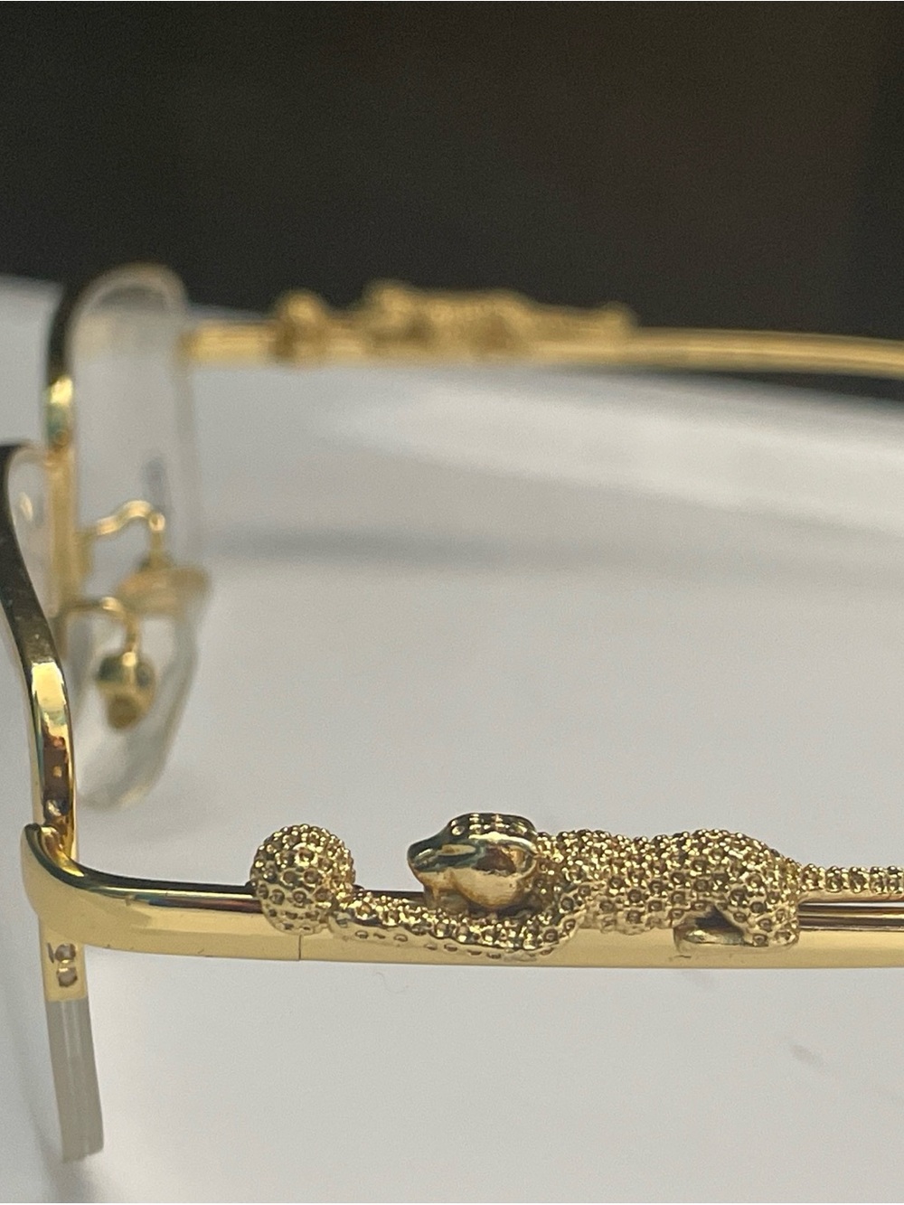 Cartier Paris 140 Eyeglasses Frames Gold Color 3168666   SKU 176
